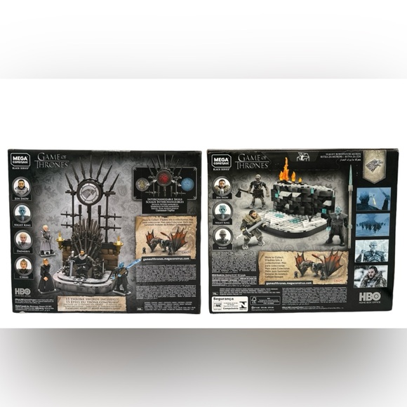 Mega Construx Black Series Game of Thrones Iron Throne & Battle Beyond the Wall - Picture 7 of 10